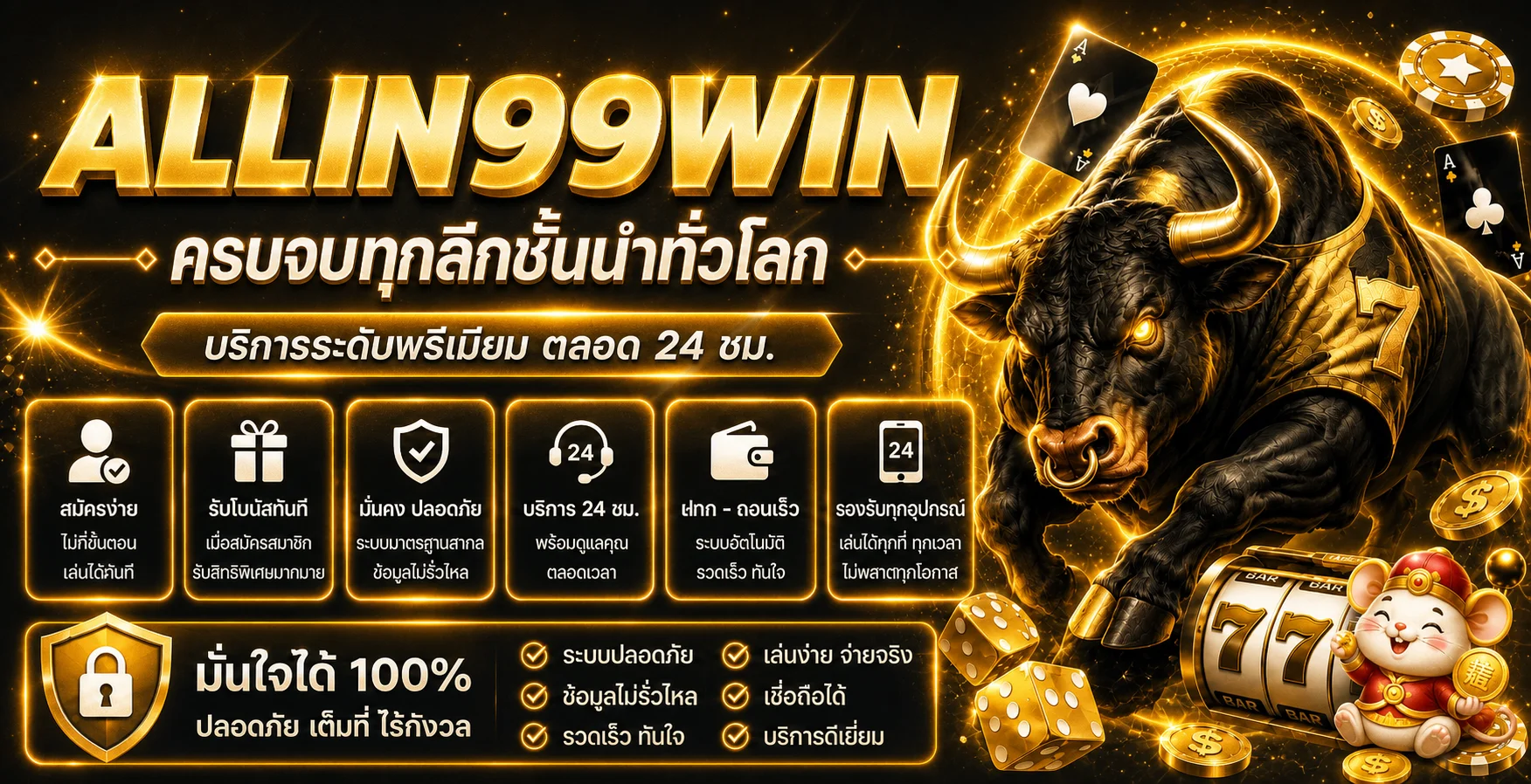 คู่มือใช้งาน ALLIN99WIN บนมือถืออย่างปลอดภัย